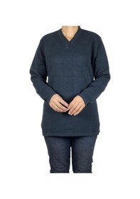 Resim Kadın Vyaka Kapalı Üç Düğmelı Kalın Kışlık Anne Bluz Çok Renkli 