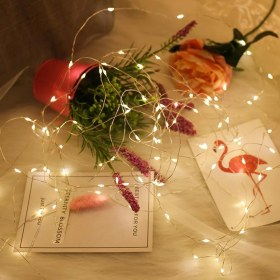 Resim Peri LED Işık 5 Metre Gün Işığı Dekor Lambası 50 Ledli 