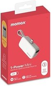 Resim Momax Power Mini 5000mAh USB-C Powerbank-Beyaz 