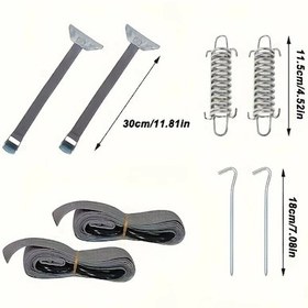 Resim Sunshine011 Karavan Çadırı Sabitleme Kayışı Seti 1 Takım Outdoor Bağlantı 