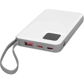 Resim PrimeX Plus NCT PLUS OMI Series P10 10000mAh PD20W + QC3.0 18W 15W Magsafe + Watch Beyaz LCD Taşınabilir Pil Şar 