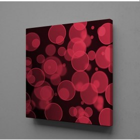 Resim Kırmızı Daireler Kanvas Tablo 