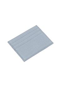 Resim West Polo Hakiki Deri Bol Kartlıklı Unisex Kartlık Wpt041 Buz Mavisi Buz Mavi 