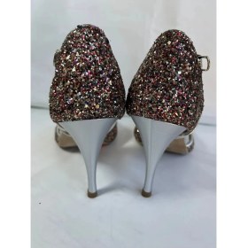 Resim Suna Tango, Salsa,bacata, Swıng Cazz Kadın Dans Ayakkabısı Kapalı Topuk 8,5 cm (13 Pont) 