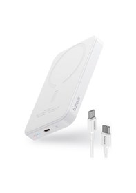 Resim Magsafe Mini Wireless Powerbank 5.000 Mah 20w-beyaz Diğer 