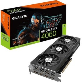 Resim Gigabyte NVIDIA GeForce RTX 4060 Gaming OC GV-N406GAMING OC-8GD 8 GB GDDR6 128 Bit Ekran Kartı 