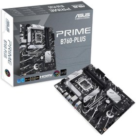 Resim PRIME B760-PLUS DDR5 HDMI-DP PCIE 4.0 1700p ATX Asus