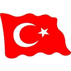 Resim Türkiye Bayrak Sevdalılarına Dalgalanan Bayrak 8X5 