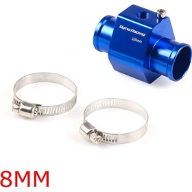 Resim Xiyu Shop 28 mm Mavi Stil Dynoracing Su Sıcaklığı Ölçer Radyatör Sıcaklığı Su Sıcaklığı Ortak Boru Sensörü Adaptörü (Yurt Dışından) 