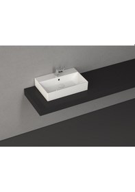 Resim Isvea Sistemaz Frame Tezgahüstü Lavabo 60 CM 10Sf50060Sv 