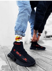 Resim Zr-x700 Tarz Siyah Kırmızı Renk Spor Ayakkabı Çok Renkli 