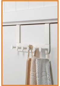 Resim Alony Home Enudden Kapı Askısı Çelik 35 X 13 Cm Beyaz 