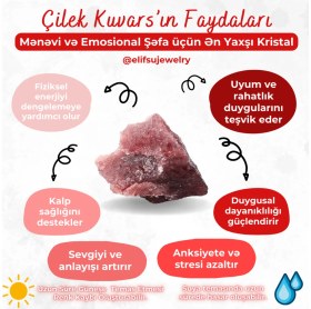 Resim Pembe Kuvars Taşı Tamburlu, Doğal Taş, Yıldız Detaylı, Şık ve Enerji Dolu Tasarım 