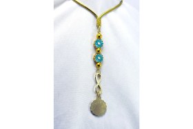 Resim Mavi Papatya Araba Dikiz Ayna Süsü, Yeni Araba Hediyesi 