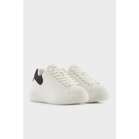 Resim Armani Exchange Logolu Kalın Taban Sneaker Ayakkabı Bayan Ayakkabı XW002149 AF19528 M0017 