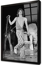 Resim Rolling Stones Çerçeveli Cam Tablo 20x30 cm CA31248 