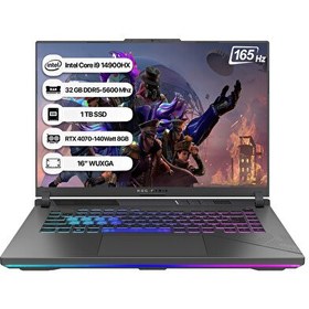 Resim ROG Strix G16 G614JIR-N3088 i9 14900HX 16" 32 GB RAM 1 TB SSD RTX 4070 140Watt WUXGA FreeDOS Gaming Laptop 