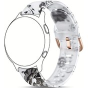 Resim Cloud011 Garmin Venu Vivoactive 5 Amazfit Gts Huawei Gt3 Pro Samsung 7 Gri 20mm Silikon Bileklik 