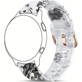 Resim Cloud011 Garmin Venu Vivoactive 5 Amazfit Gts Huawei Gt3 Pro Samsung 7 Gri 20mm Silikon Bileklik 