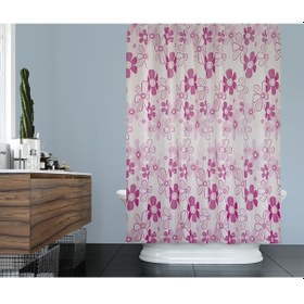 Resim Zethome Günce Banyo Duş Perdesi 2224 Tek Kanat 1X100x200 Çok Renkli 