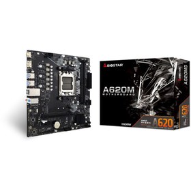 Resim Biostar A620ms Amd Am5 Ddr5 5600 Hdmı Dp M2 Matx 
