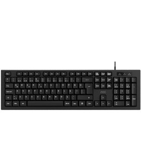 Resim Aoc Kb130b-38 Usb Siyah Türkçe Kablolu Standart Klavye,sessiz Yazma 