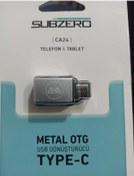 Resim TYPE-C USB METAL OTG DÖNÜŞTÜRÜCÜ 