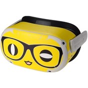 Resim Tongxida Qısyker Oculus Quest 2 Vr Gözlük Pvc Karikatür Koruyucu Çıkartmalar - Q2a003, Unikal Desen, Kıvrılmaz, Hızlı Montaj Q2a003 