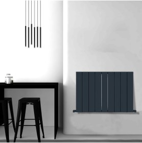 Resim carisa NEMO 0600*0945*10/RAL 7016 KUMLU ANTRASİT/HB (ORTA)/ALM.RADYATÖR 