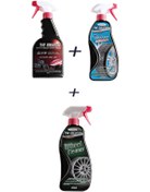 Resim The Solution THE SOLUTION JANT TEMİZLEYİCİ+THE SOLUTION LASTİK PARLATICI+ARAÇ YIKAMA CİLALAMA TEMİZLEME 