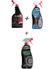 Resim The Solution THE SOLUTION JANT TEMİZLEYİCİ+THE SOLUTION LASTİK PARLATICI+ARAÇ YIKAMA CİLALAMA TEMİZLEME 