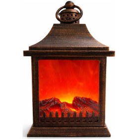 Resim Büro Ev Ofis Dekoru İçin Ledli Şömine Tarz Lamba Diğer 