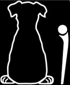 Resim Qt095-beyaz-yüksekliği 32 Cm-yavru Köpek Araba Arka Cam Silecek Dekor Çıkartmaları, Hayvan Köpek Vinil Sanat Etiket Kam 