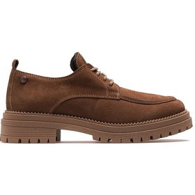 Resim Mammamia Kadın Hakiki Deri Loafer Günlük Ayakkabı 25k D25ka-3290 Z Fındık Nubuk Fındık Nubuk 