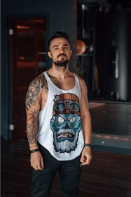 Resim Freeyez Zombi Pilot Gym Fitness Tank Top Sporcu Atleti 