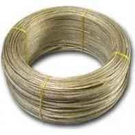 Resim ACY STORE 3 Mm Çelik Çamaşır İpi Pvc Kaplama Tel Kopmaz Çelik Çamaşır Tel 