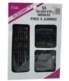 Resim hagiki (1 Adet) 55 Parça Dikiş Iğnesi Ve Yorgan Iğnesi Seti(1 Adet) 