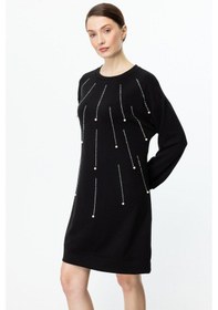 Resim On Fashion Taşlı Tunik Siyah 