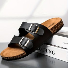 Resim Unisex Kayma Önleyici Açık Burunlu Sandaletler - Yumuşak Kaymaz PU Kaplama & Kumaş Astar, Kadınlar ve Erkekler için Nefes Alabilir Hafif Günlük Plaj Terlikleri, Her Mevsim İç/Dış Mekan Rahat Ayakkabıları, Şık Basit Tasarım, Dokuma Doku Tabanı, Dayanıklı Kaydırmaz 