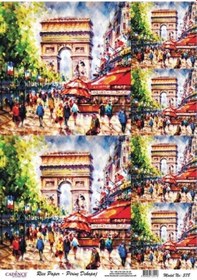 Resim Pirinç Dekopaj Kağıdı Model 378 Karışık 