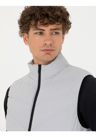 Resim Pierre Cardin Erkek Açık Gri Mont Yelek 50273116-Vr001 Açık Gri 