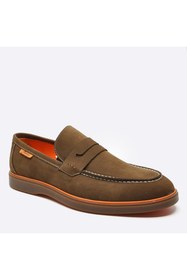 Resim Fosco Erkek Loafer-kum Rengi Naturelnubuk-bağcıksız Ayakkabı 