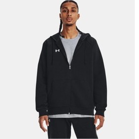 Resim Under Armour Ua Rival Fleece Fz Hoodie Erkek Eşofman Üstü 1379767-001 (1379767-001) 