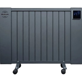 Resim Mirkraft Elektrikli Radyatör Petek Isıtıcı Antrasit Gri ( Dijital ) 