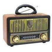 Resim Everton Rt-863 Bluetoot Fm-Usb-Tf-Aux Kumandalı Nostaljik Radyo 
