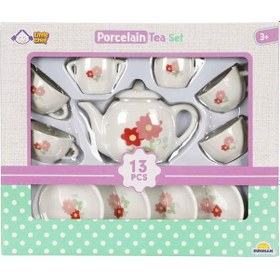Resim Ch1501 Porselen Çay Takımı 13 Parça -sun 