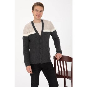 Resim U.S. Polo Assn. Erkek Antrasit Hırka (Triko) 50315033-VR006 