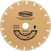Resim Tomax Çok Amaçlı Elmas Kesici Disk - 180X22 