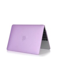 Resim Ally Apple Uyumlu MacBook Air 13 A1932 2018 A2179 2020 Kristal Kapak Koruma Kılıf Mor 