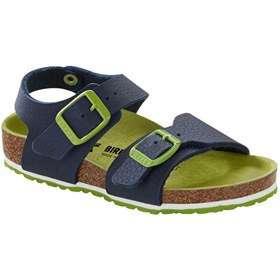 Resim Birkenstock Lacivert - Yeşil Erkek Çocuk Sandalet 1015756 NEW YORK KIDS BF 